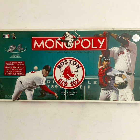 Vintage Monopoly Boston‎ Red Sox Collector's Edition 2006 Board Game Sealed - Picture 1 of 9